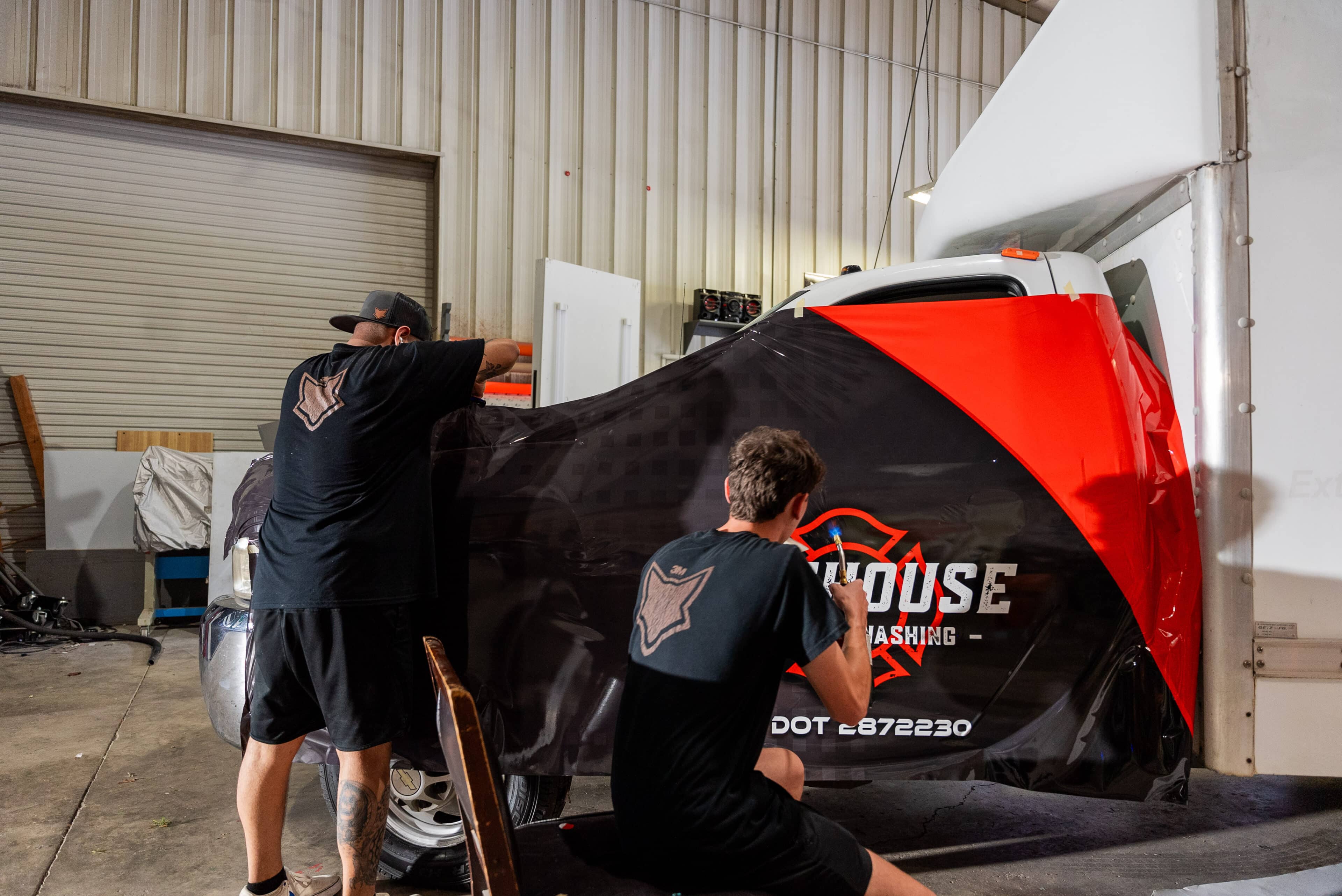 Wrapping Services For Clients Vehicles