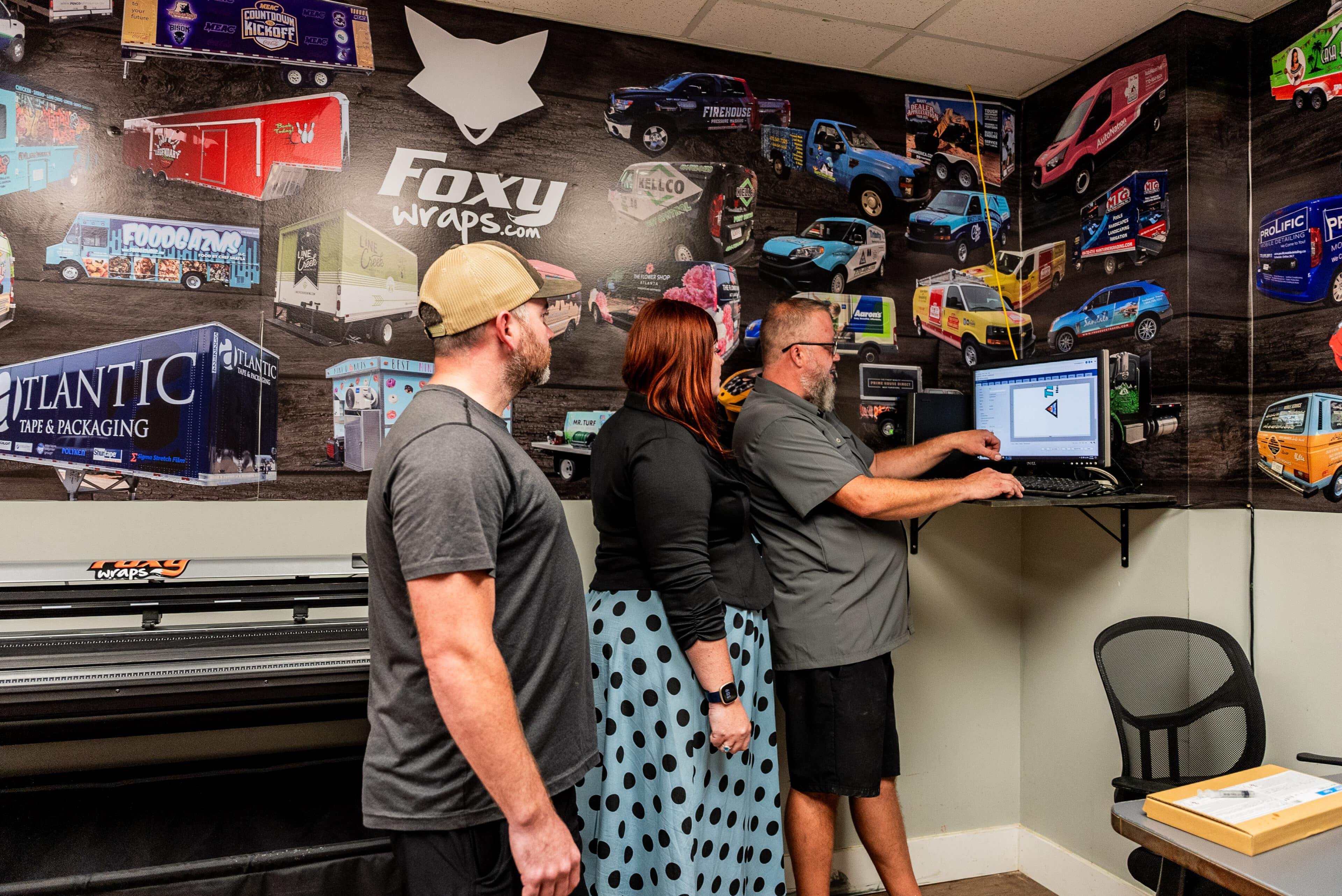 Design Consultation Meeting For Franchise Vehicle Wrap